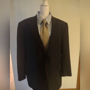 Jos. A. Bank Mens 100% Wool Navy Blue Suit